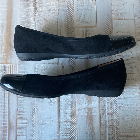*NWOB* GABOR Hovercraft Nubuck Cap Toe Ballet Flats, Size 10 - Picture 4 of 8